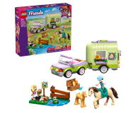 LEGO FRIENDS 42695 Przyczepa z koniem i źrebaczkiem - 1473471 - zdjęcie 2